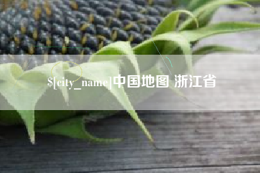 泽州中国地图 浙江省