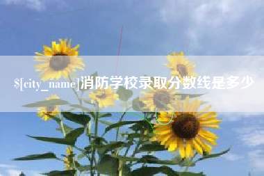 泽州消防学校录取分数线是多少