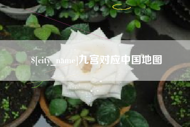 泽州九宫对应中国地图