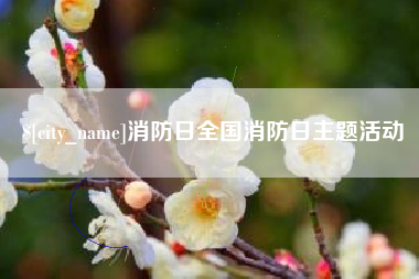 泽州消防日全国消防日主题活动