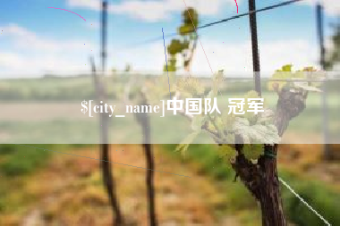泽州中国队 冠军