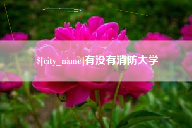 泽州有没有消防大学