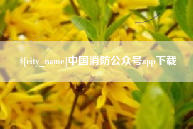 泽州中国消防公众号app下载