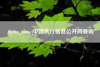 泽州中国执行信息公开网查询
