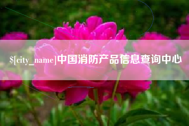 泽州中国消防产品信息查询中心