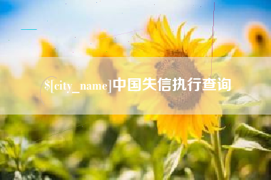 泽州中国失信执行查询