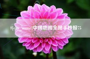泽州中国地图全图手抄报75