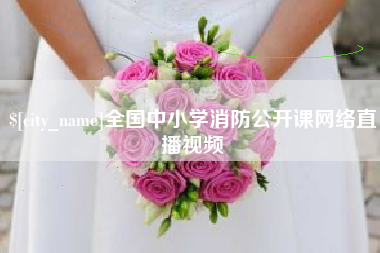 泽州全国中小学消防公开课网络直播视频