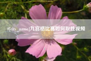 泽州九宫格比赛如何取胜视频