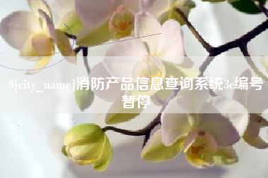 泽州消防产品信息查询系统3c编号暂停