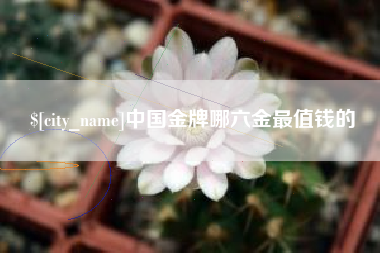 泽州中国金牌哪六金最值钱的