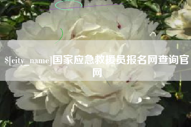 泽州国家应急救援员报名网查询官网