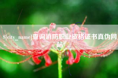 泽州查询消防职业资格证书真伪网站