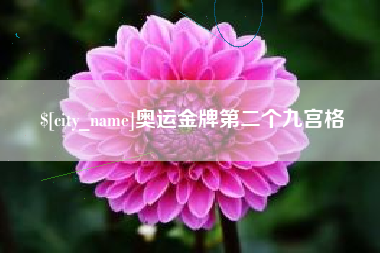 泽州奥运金牌第二个九宫格